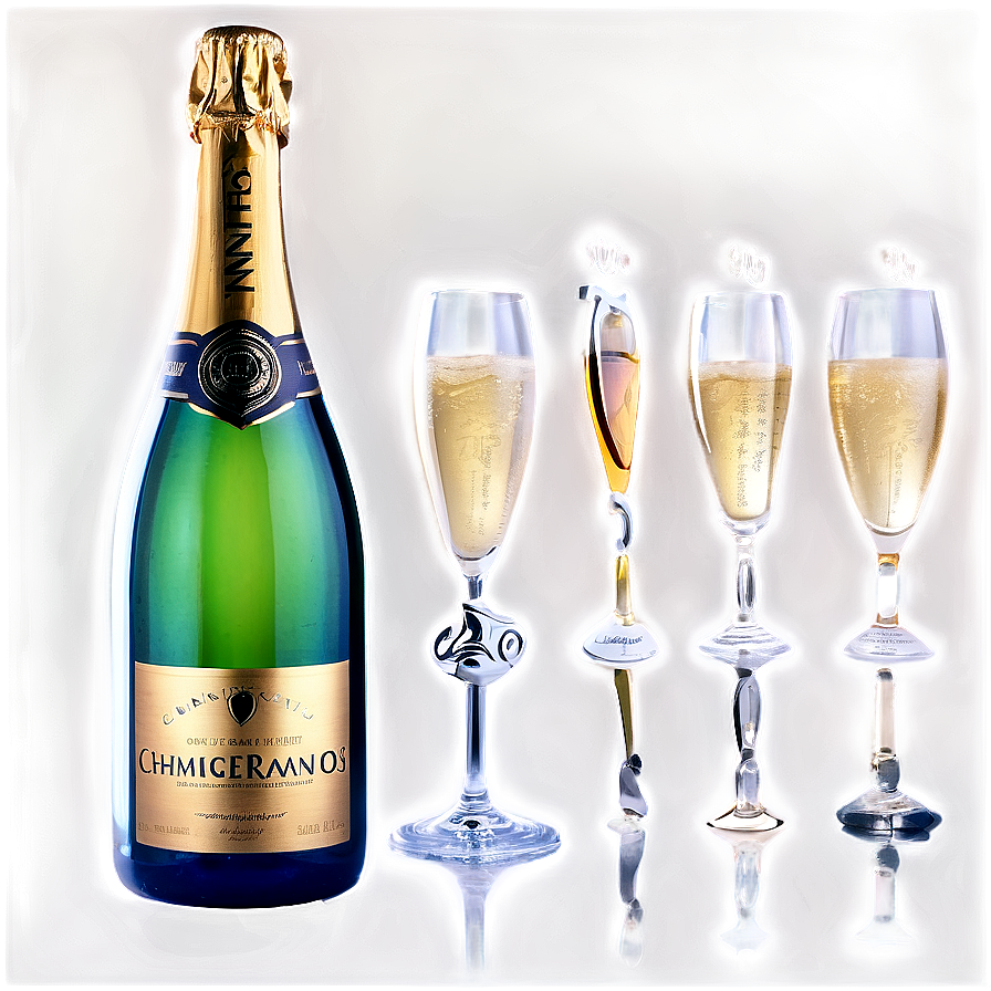 Champagne Diamonds Glow Png 05242024 PNG Image