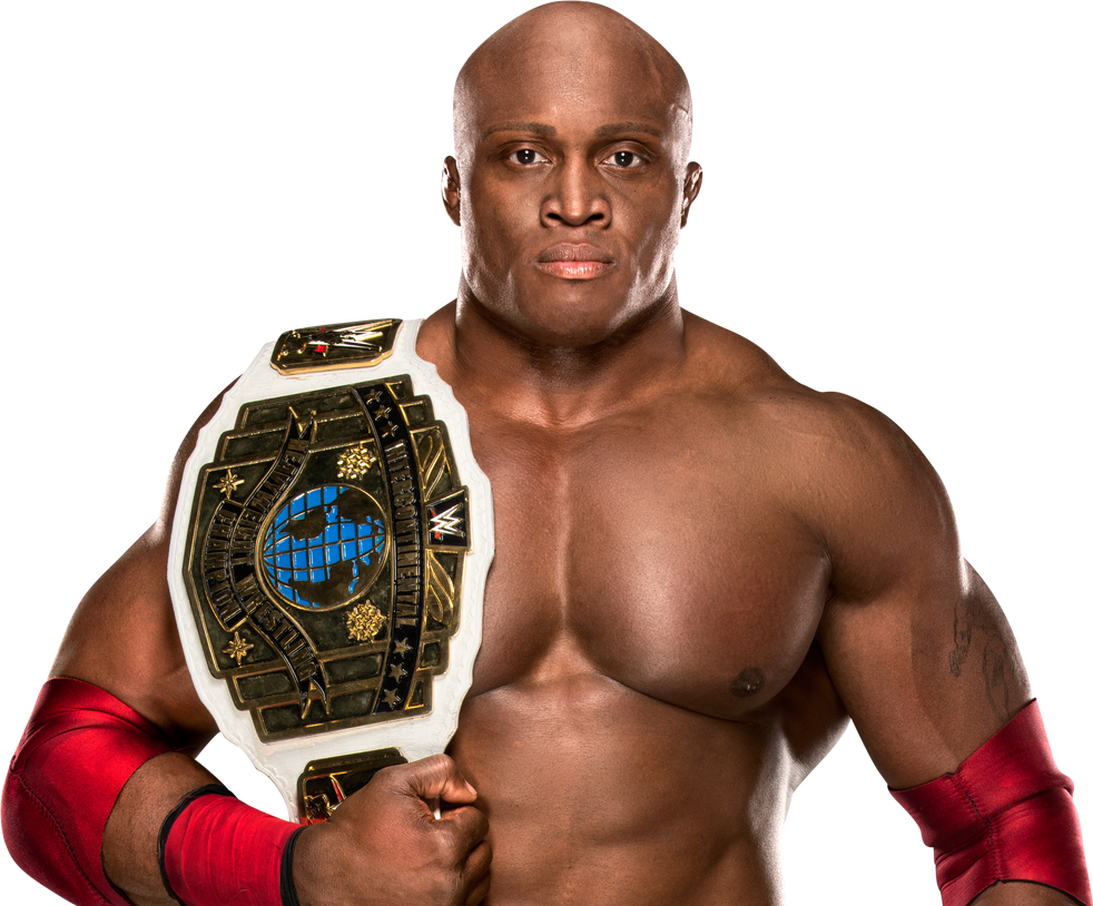 Champion Wrestlerwith Belt PNG Image