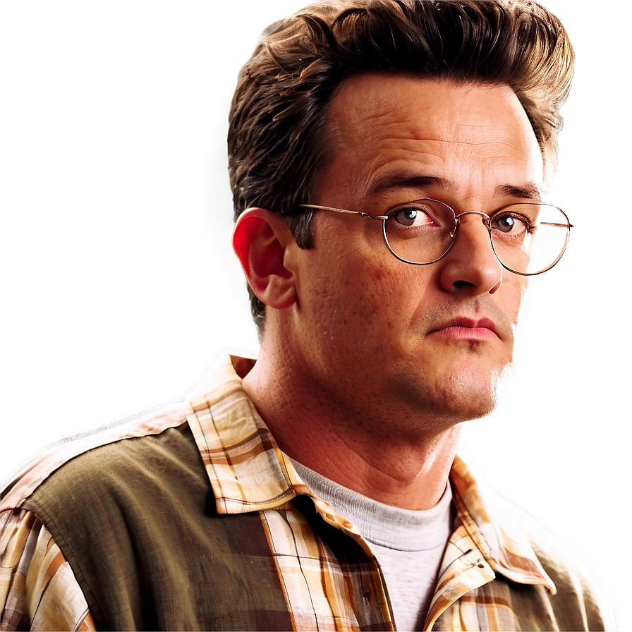 Chandler Bing 90s Style Png Fpa PNG Image