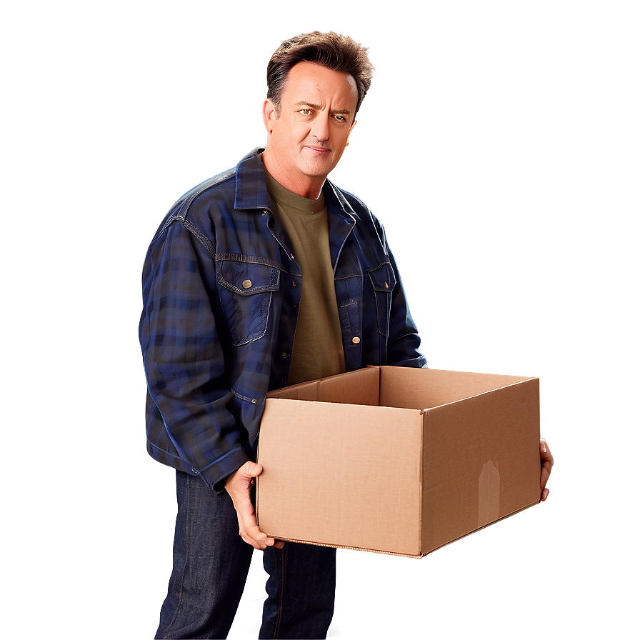 Chandler Bing In A Box Episode Png 81 PNG Image