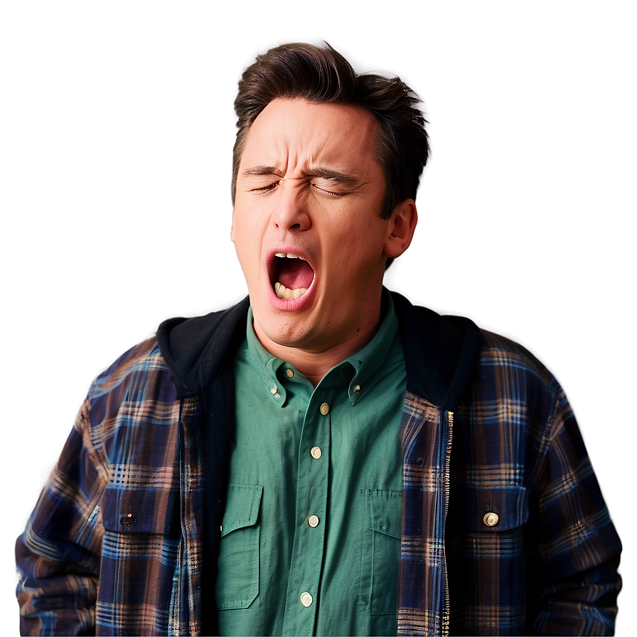 Chandler Bing Yawning Png Rib PNG Image