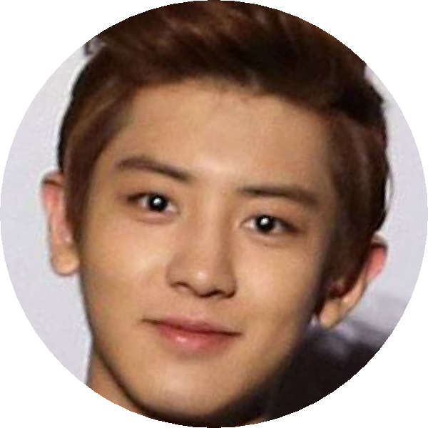 Chanyeol Smiling Portrait PNG Image