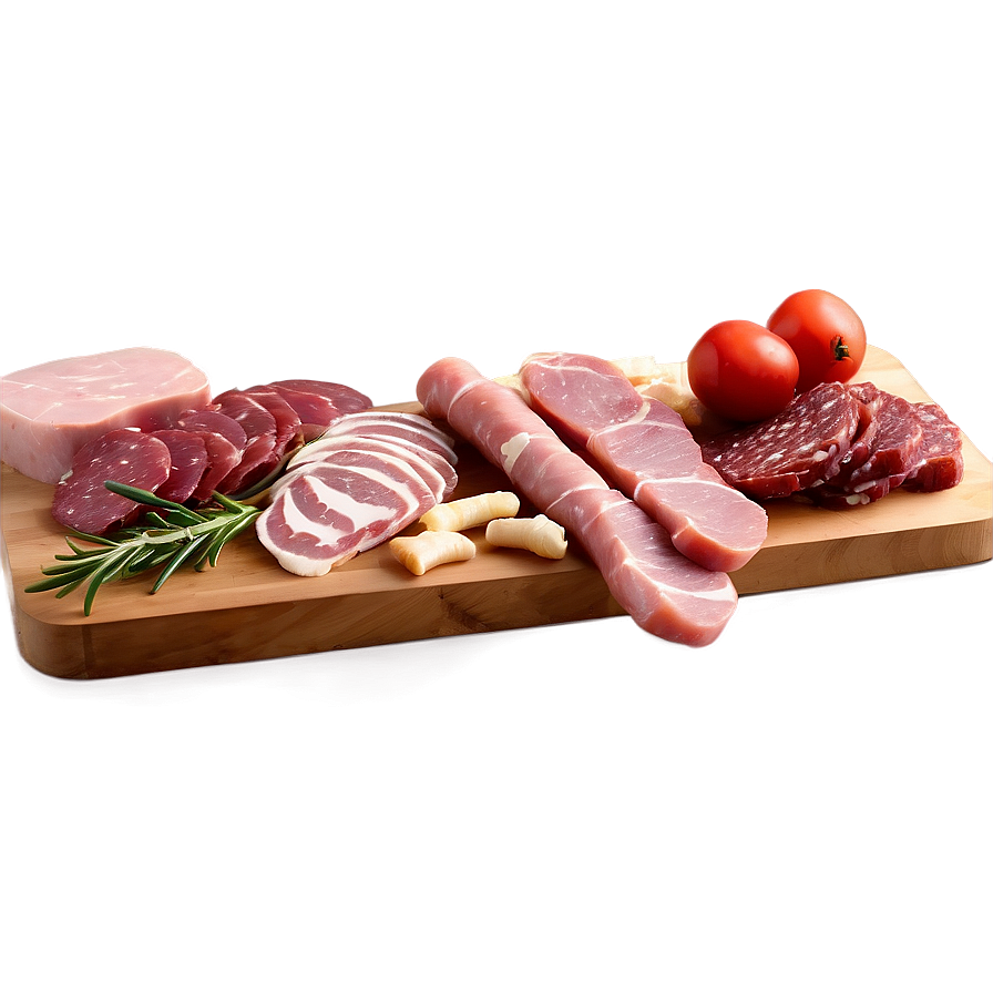 Charcuterie Meat Selection Png 05242024 PNG Image