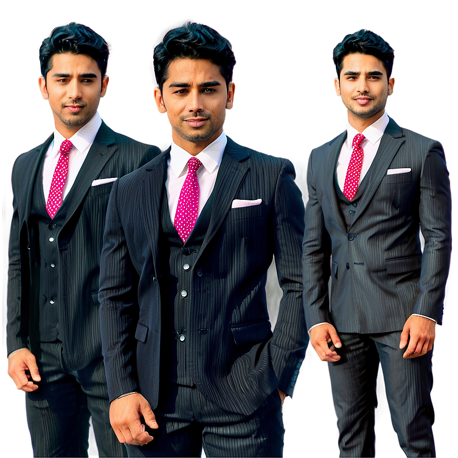 Charismatic Man In Suit Png Ecy20 PNG Image