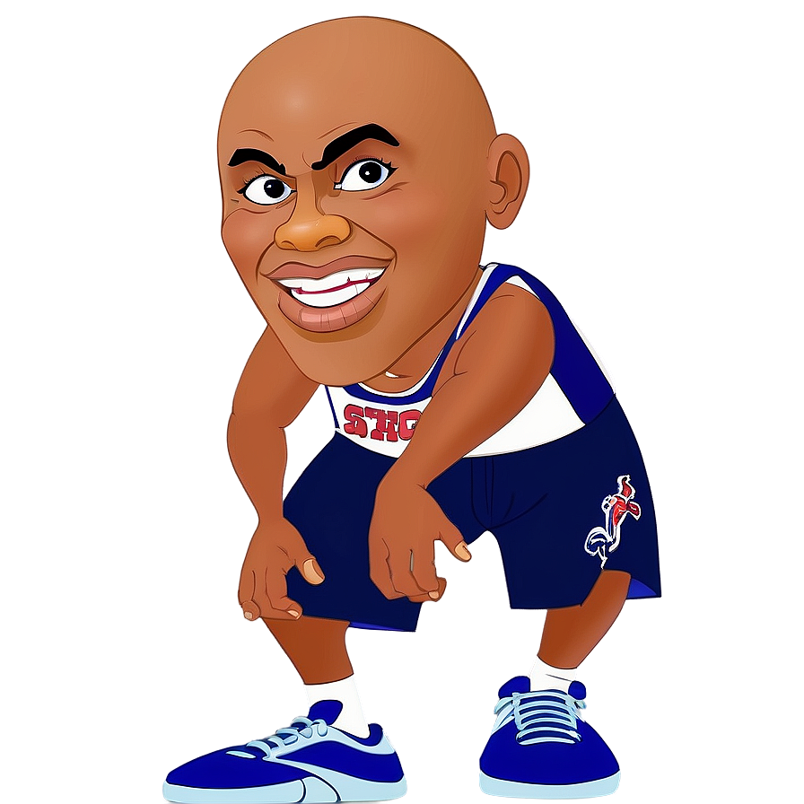 Charles Barkley Animated Character Png 06252024 PNG Image