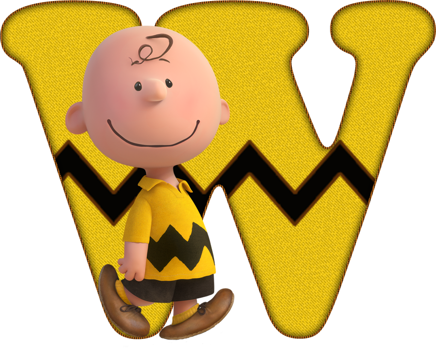 Charlie Brown Yellow Shirt Character PNG Image