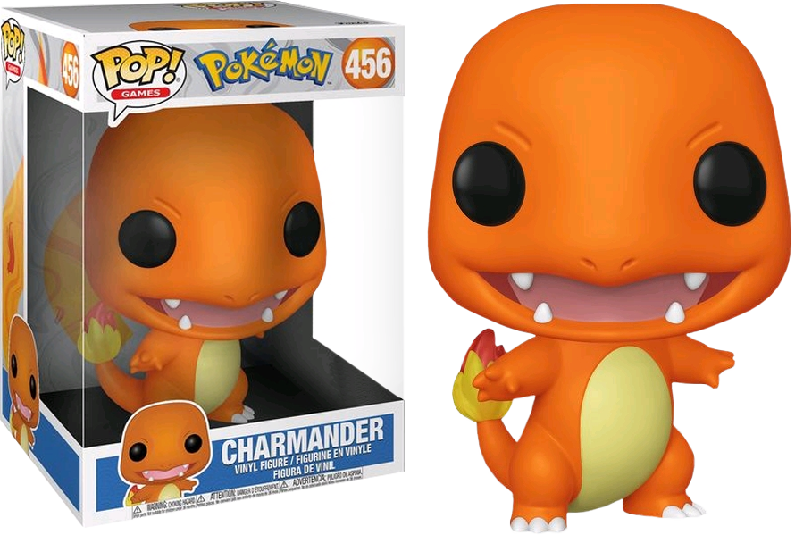 Charmander Funko Pop Vinyl Figure PNG Image