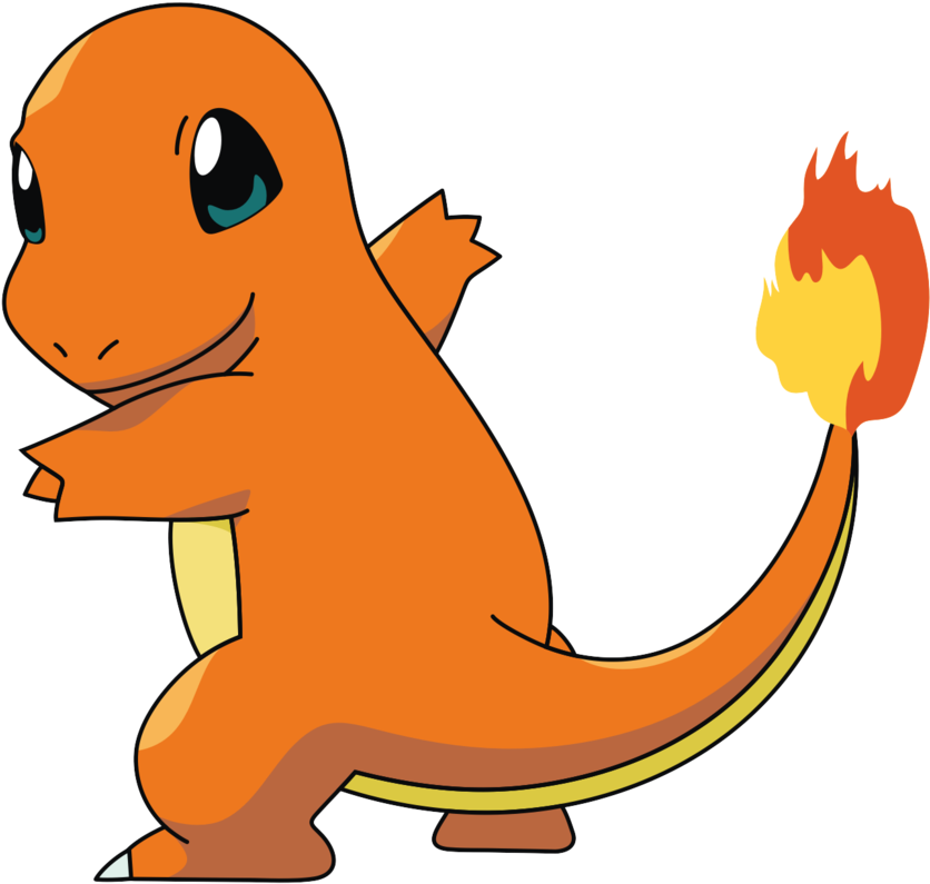 Charmander Pokemon Animated Character PNG Image