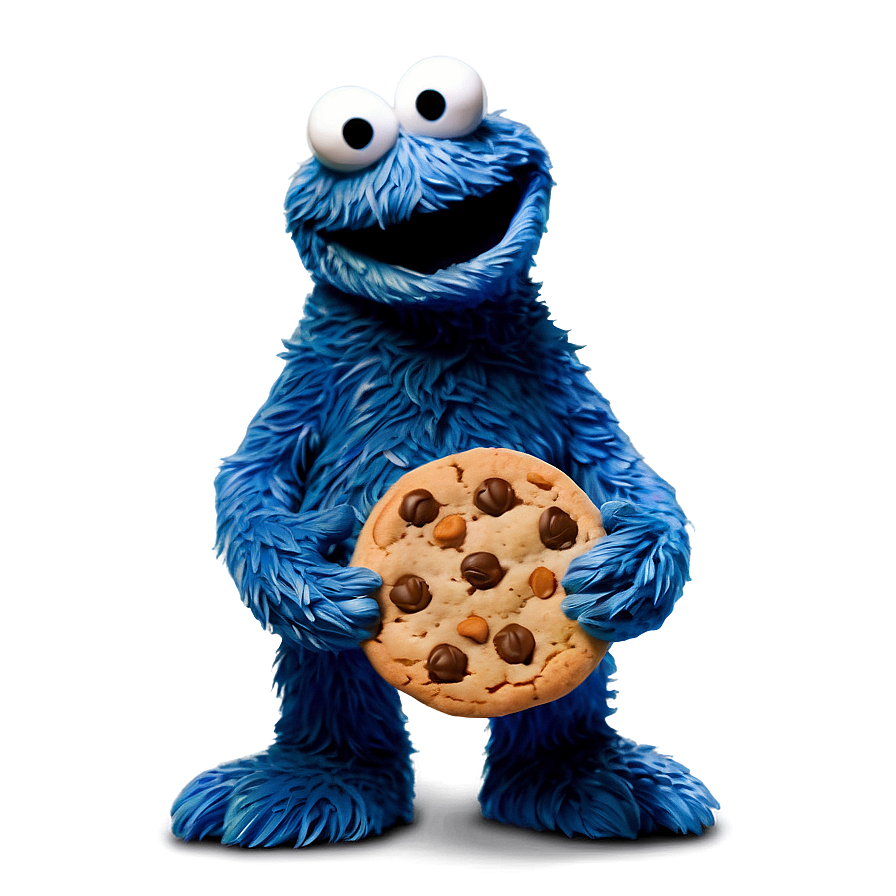 Charming Cookie Monster Png Mio43 PNG Image