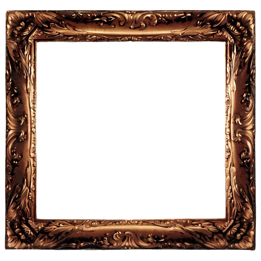 Charming Frame Art Png Hlq45 PNG Image