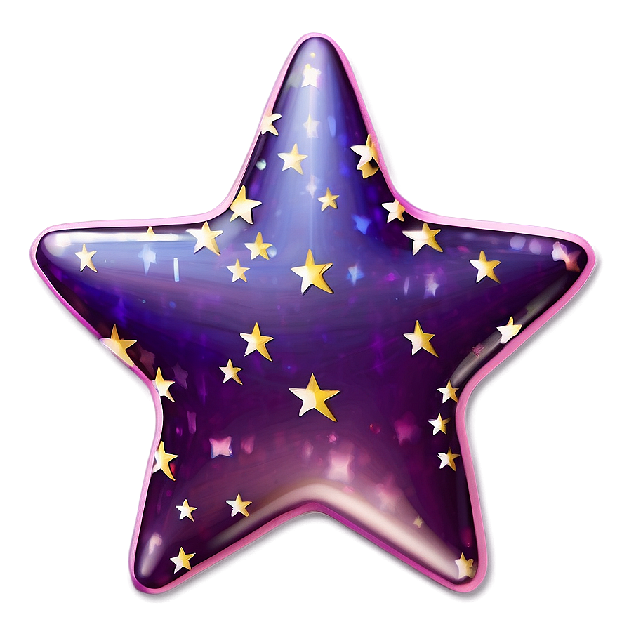 Charming Star Cartoon Png Ahr PNG Image