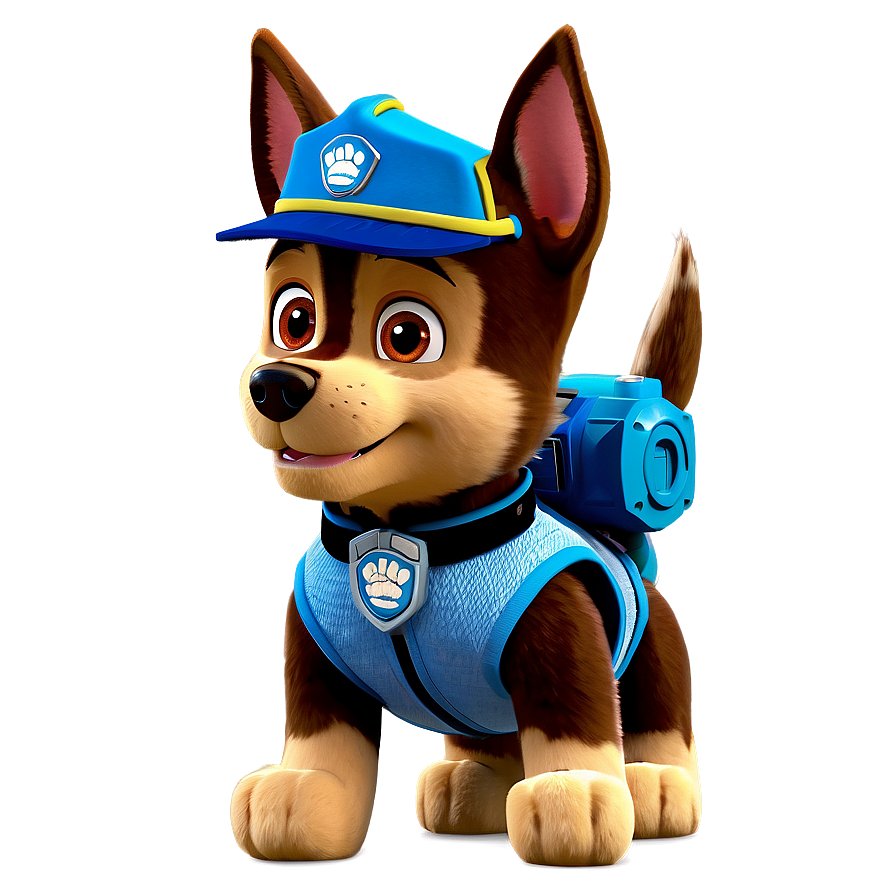 Chase Paw Patrol Character Png 05252024 PNG Image