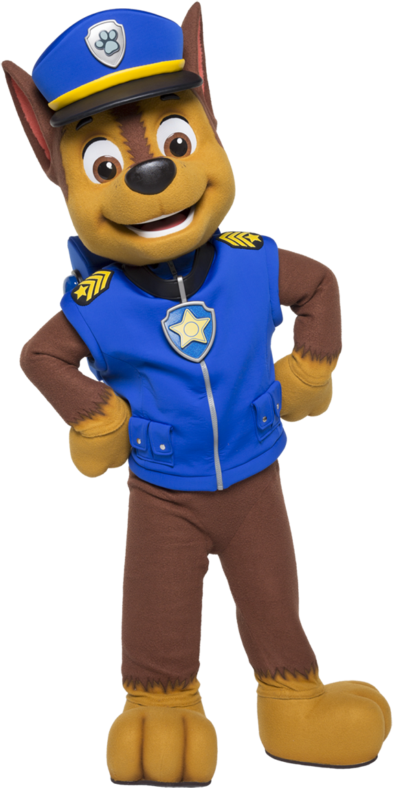 Chase Paw Patrol Police Pup PNG Image