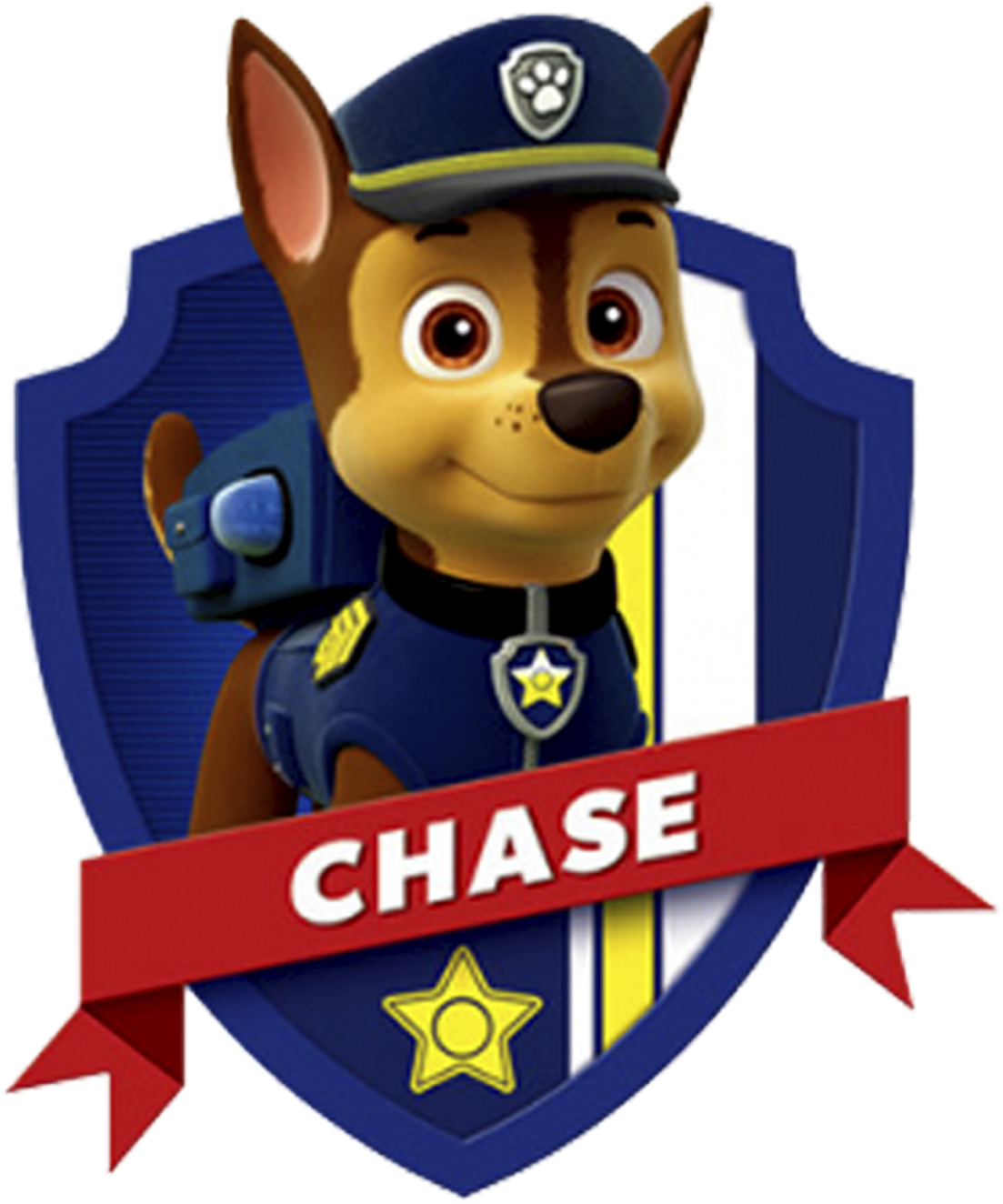 Chase Paw Patrol Police Pup PNG Image