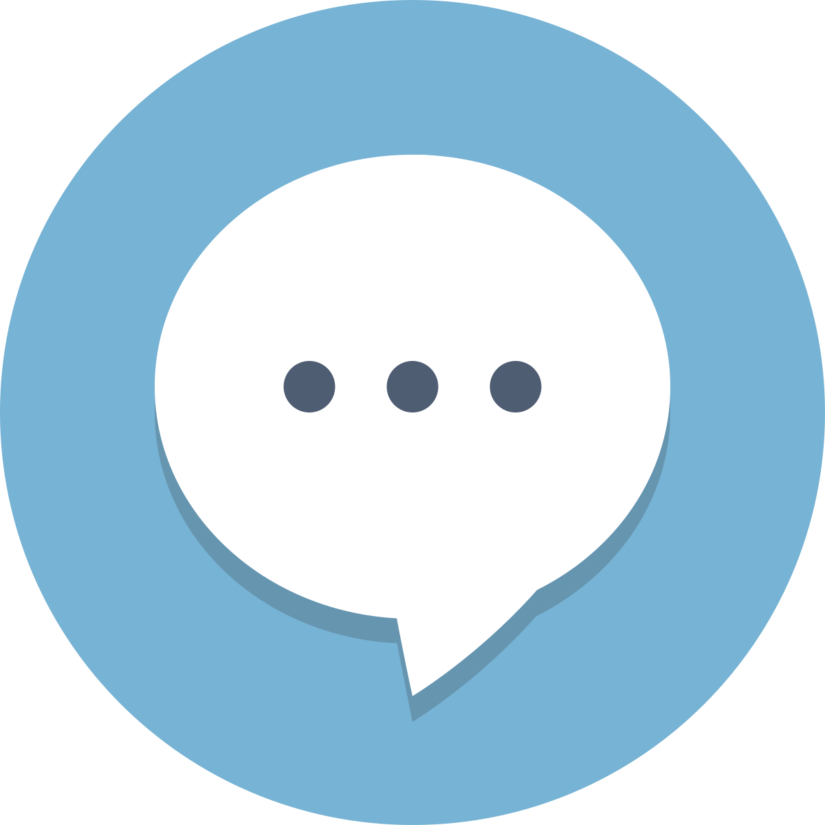 Chat Bubble Icon PNG Image