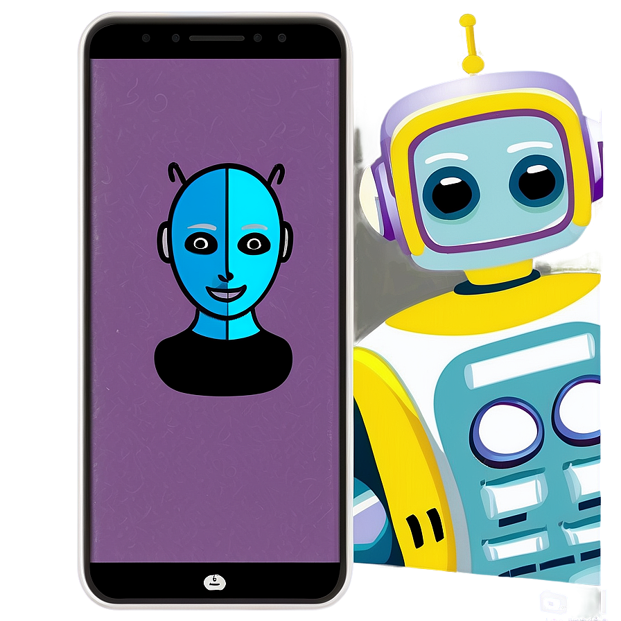 Chatbot On Smartphone Png 06202024 PNG Image