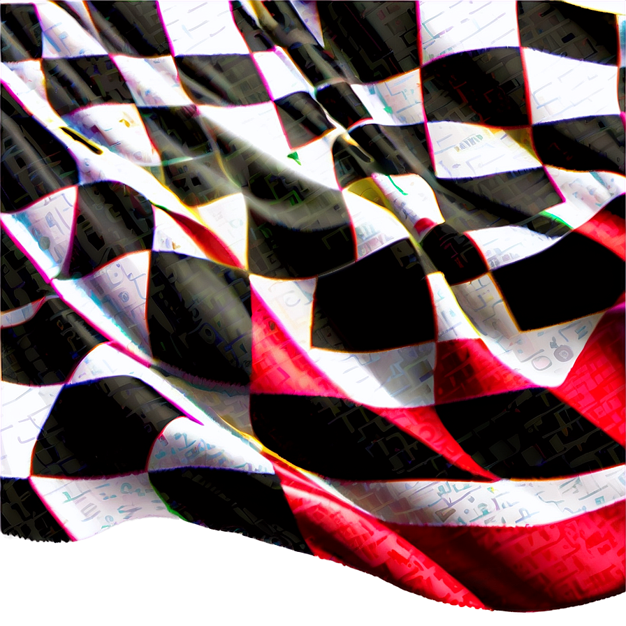 Checkered Flag Auto Racing Png Llv74 PNG Image