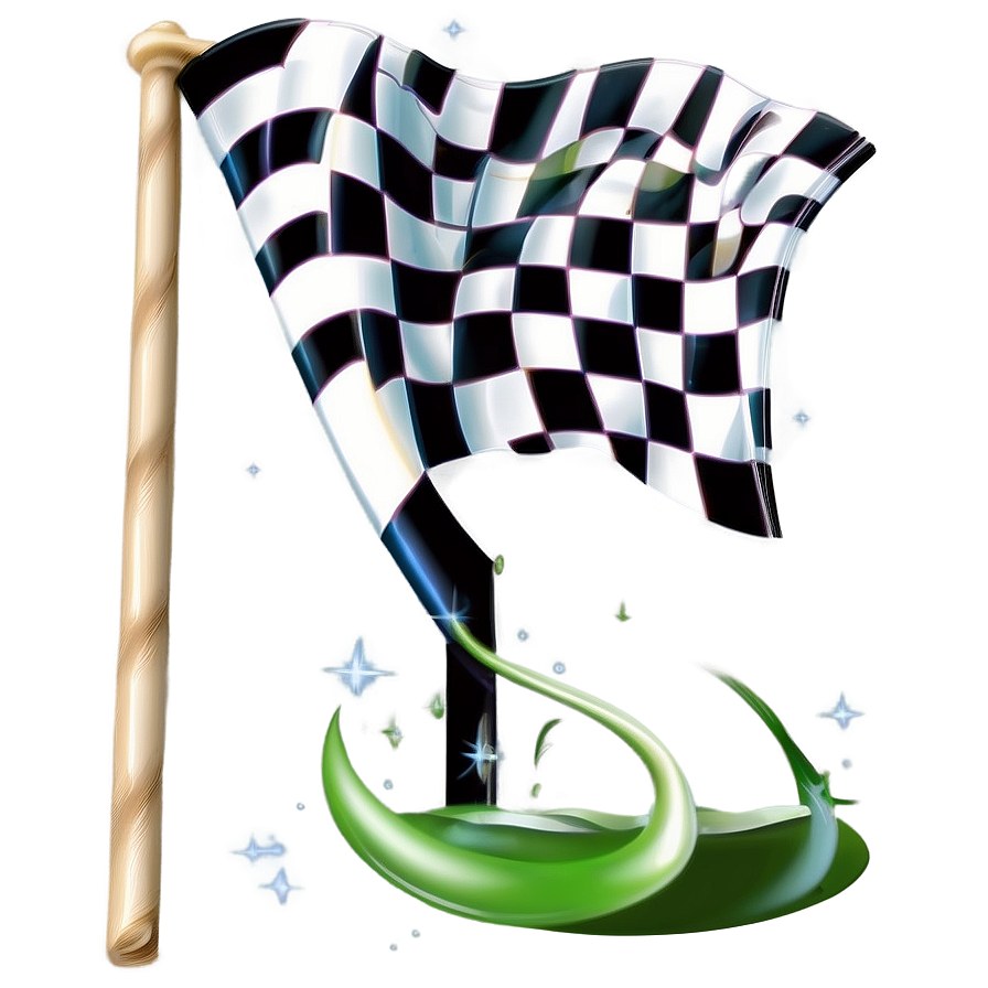 Checkered Flag Celebration Graphic Png 98 PNG Image