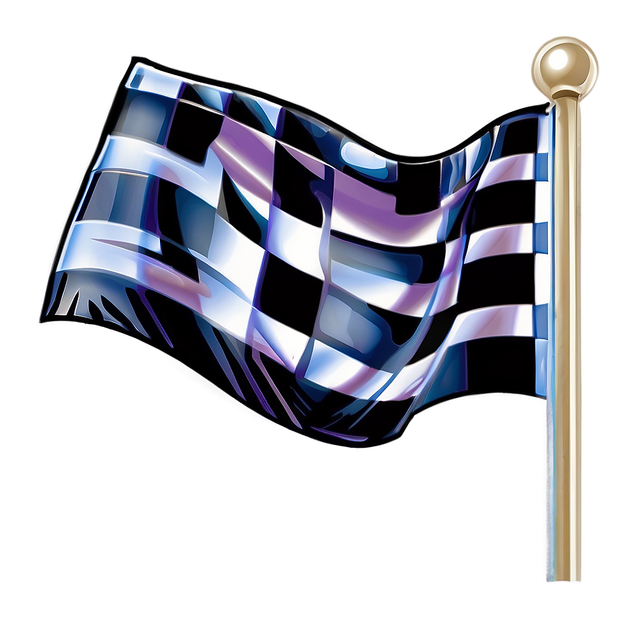 Checkered Flag Competitive Sports Png 05212024 PNG Image