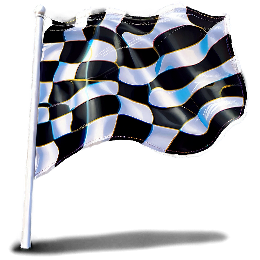 Checkered Flag Competitive Sports Png Fwl PNG Image