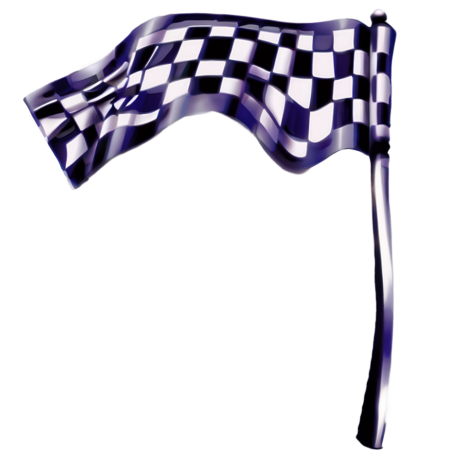 Checkered Flag Decoration Element Png 87 PNG Image