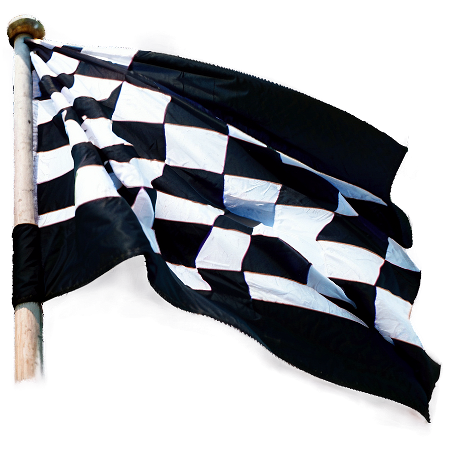 Checkered Flag Motorcycle Race Png Yti PNG Image