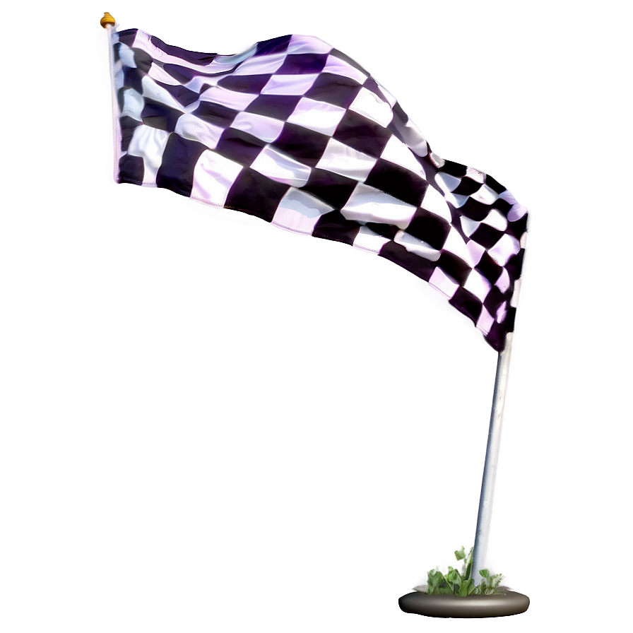 Checkered Flag Race Winner Png Rjj PNG Image