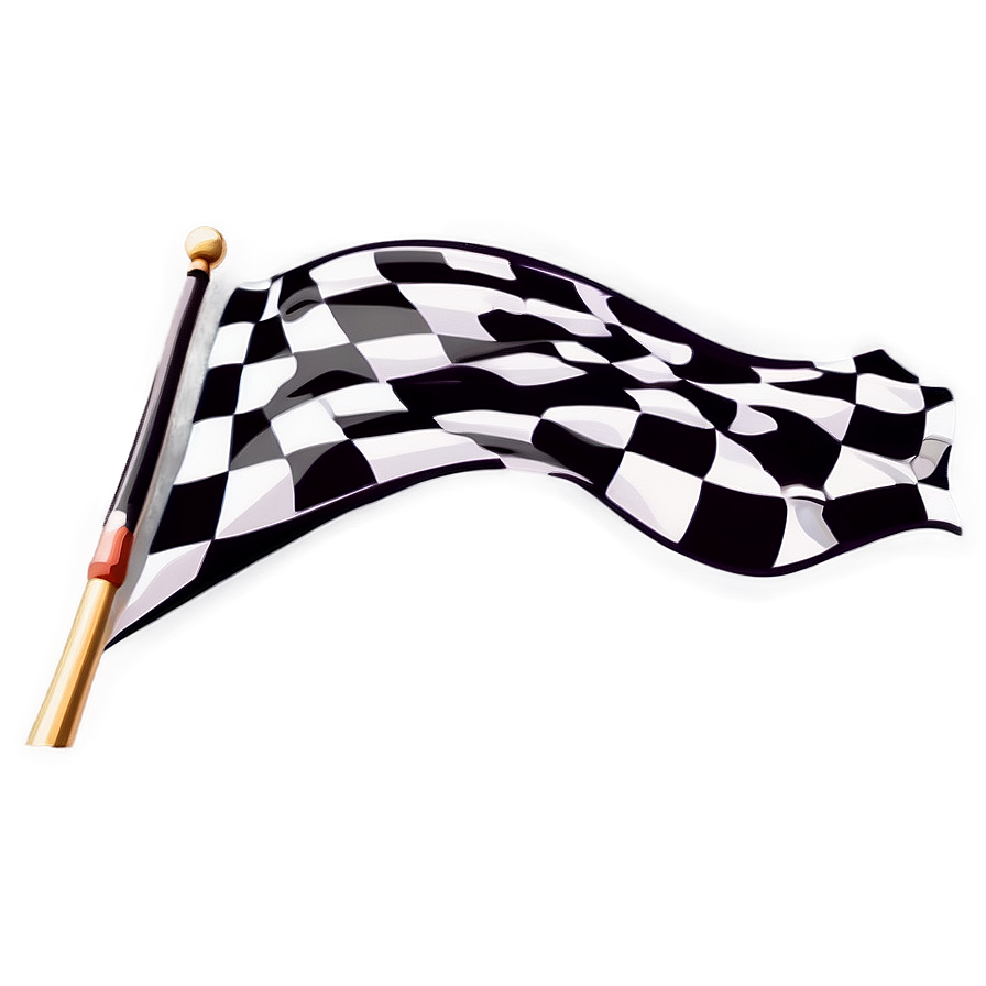 Checkered Flag Racing Victory Emblem Png 86 PNG Image