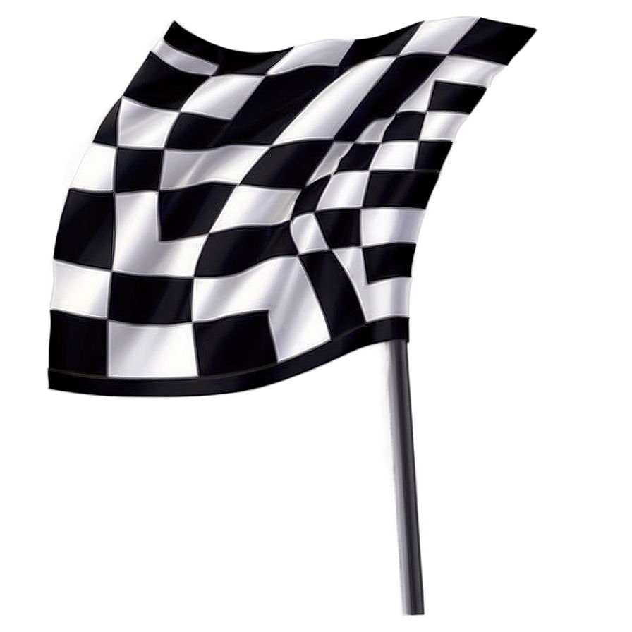 Checkered Flag Speed Competition Png Vaq PNG Image