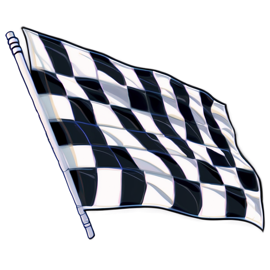 Checkered Flag Speed Sport Png Ibd18 PNG Image