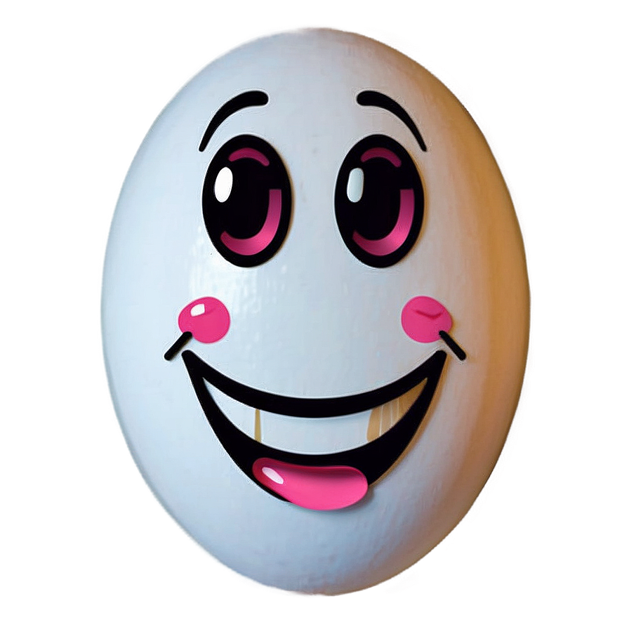 Cheerful Emoji Art Png Idg20 PNG Image