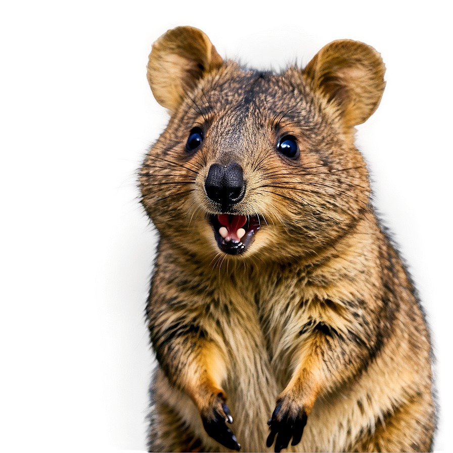 Cheerful Quokka Expression Png Xiu45 PNG Image