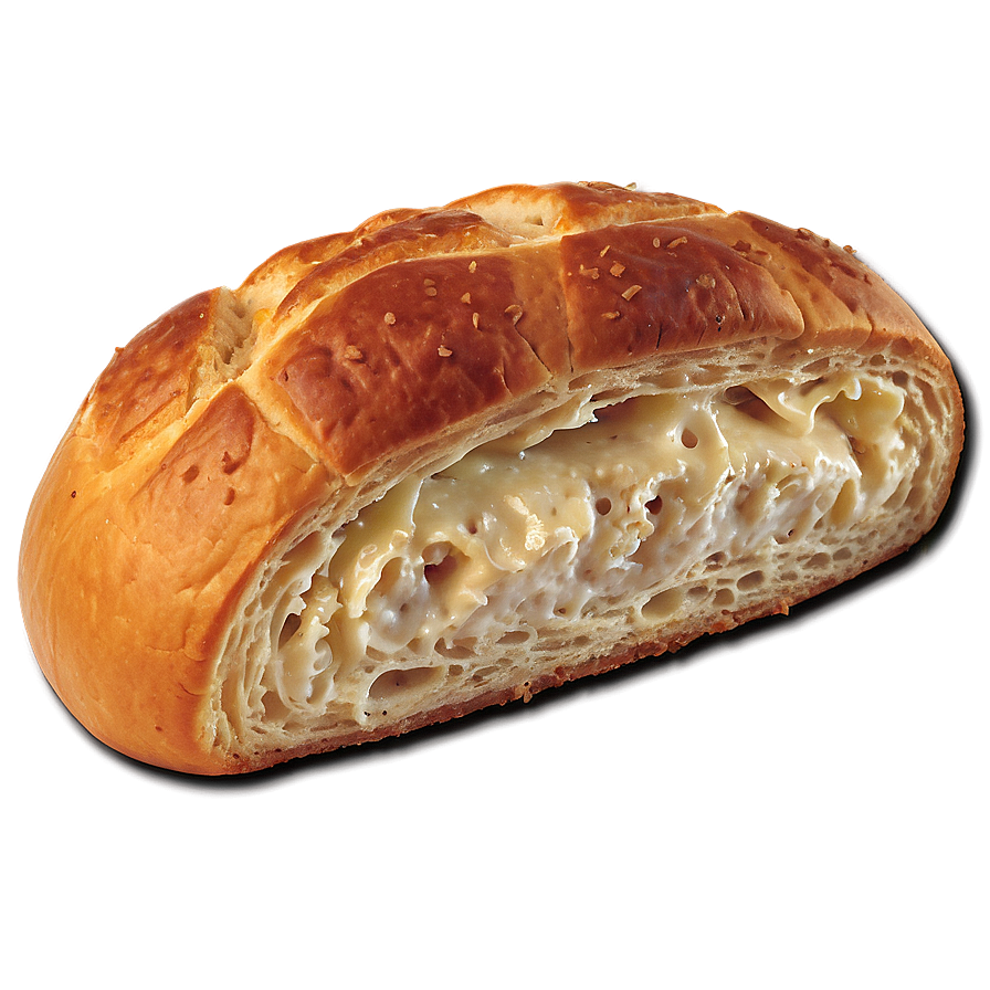 Cheese Stuffed Bread Png Ary49 PNG Image