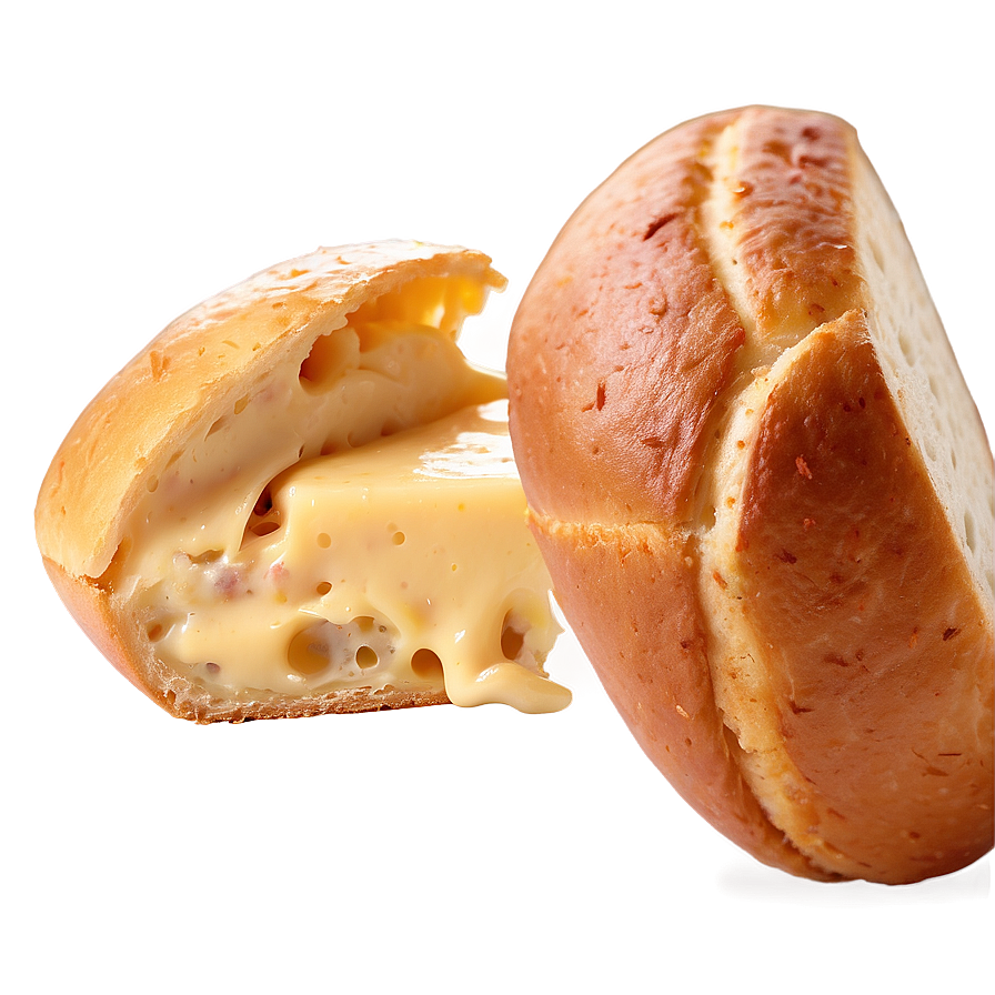 Cheese Stuffed Bread Png Chx PNG Image