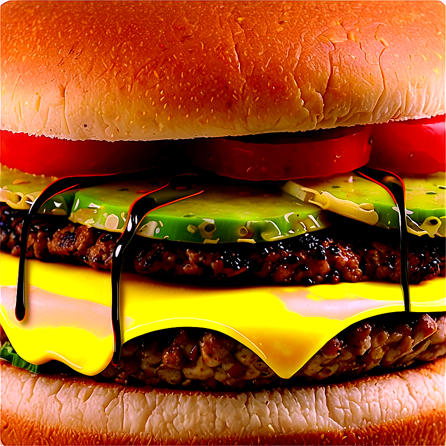 Cheeseburger With Sweet Relish Png 76 PNG Image