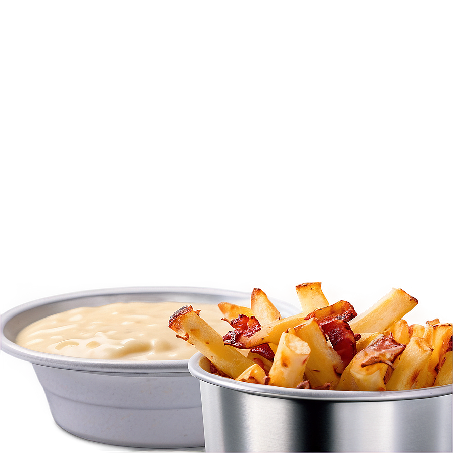 Cheesy Bacon Ranch Fries Png Ppr PNG Image