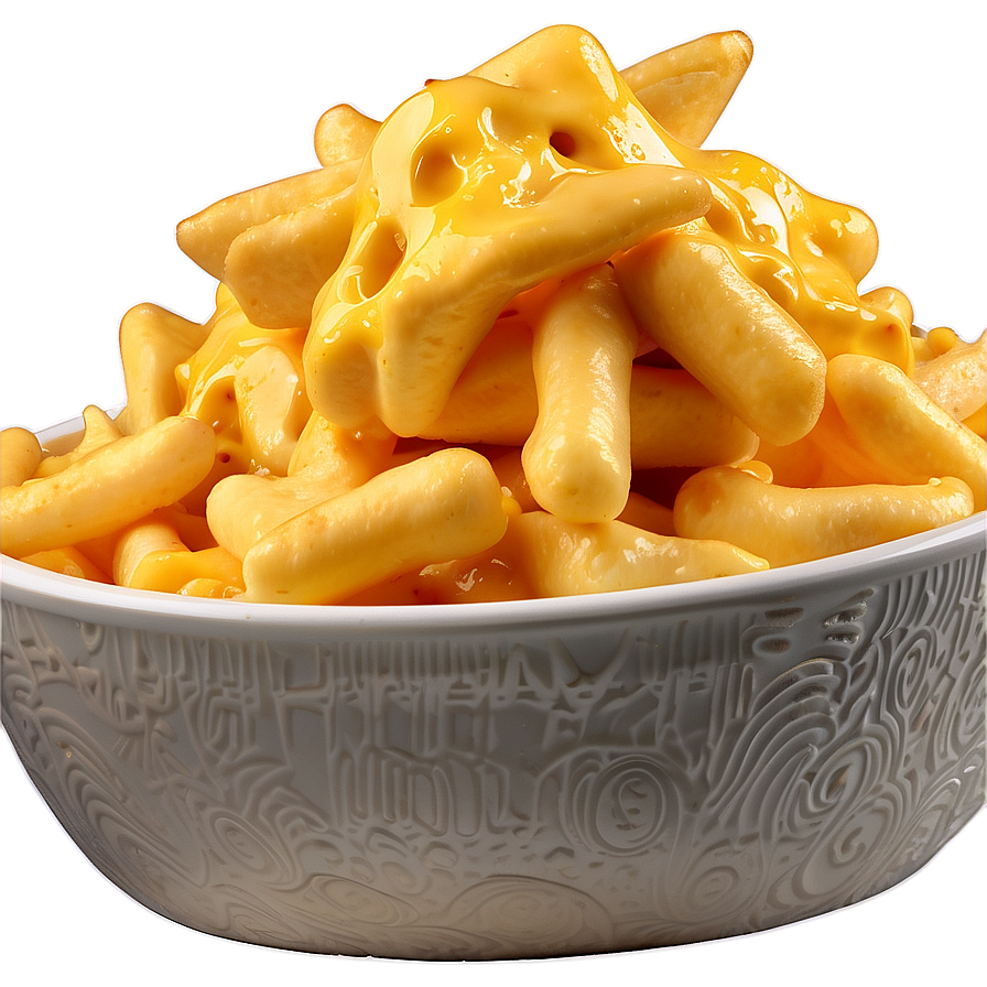 Cheesy Curd Poutine Delight Png Yuu PNG Image