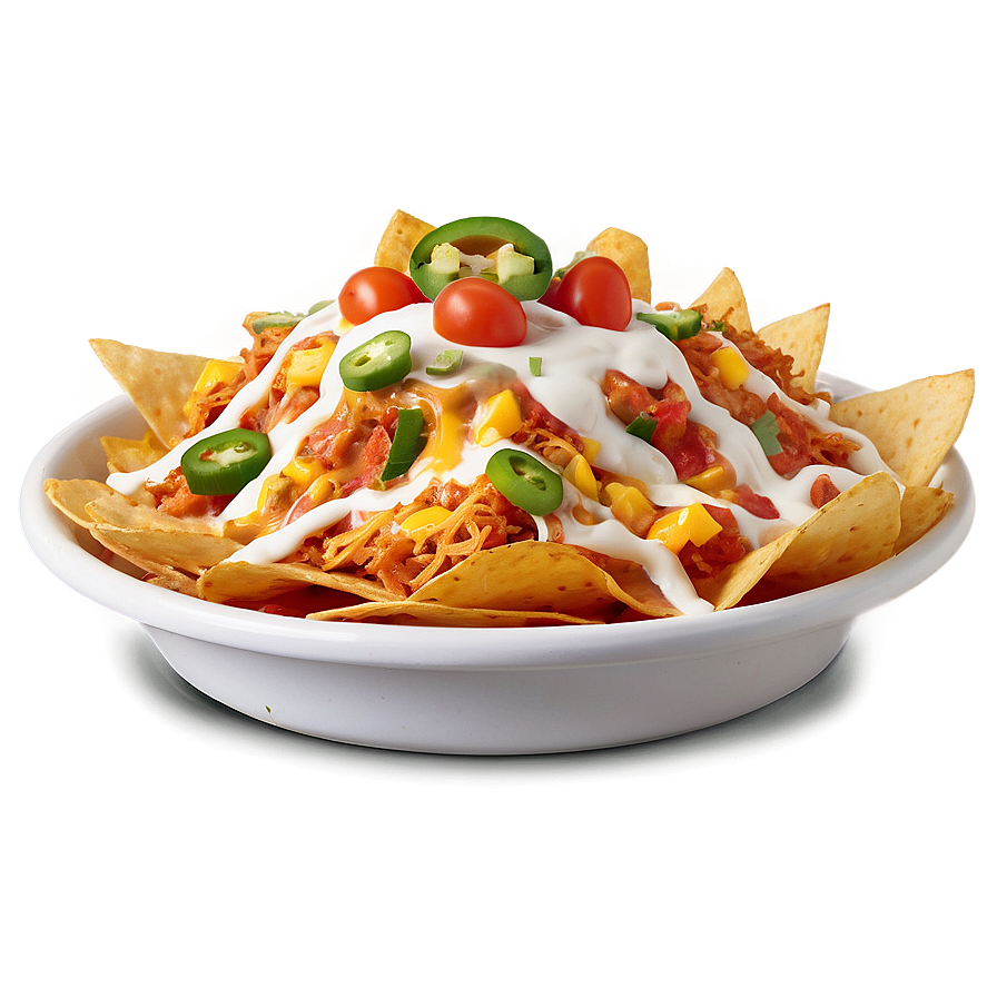 Cheesy Nachos Feast Png Rwy PNG Image