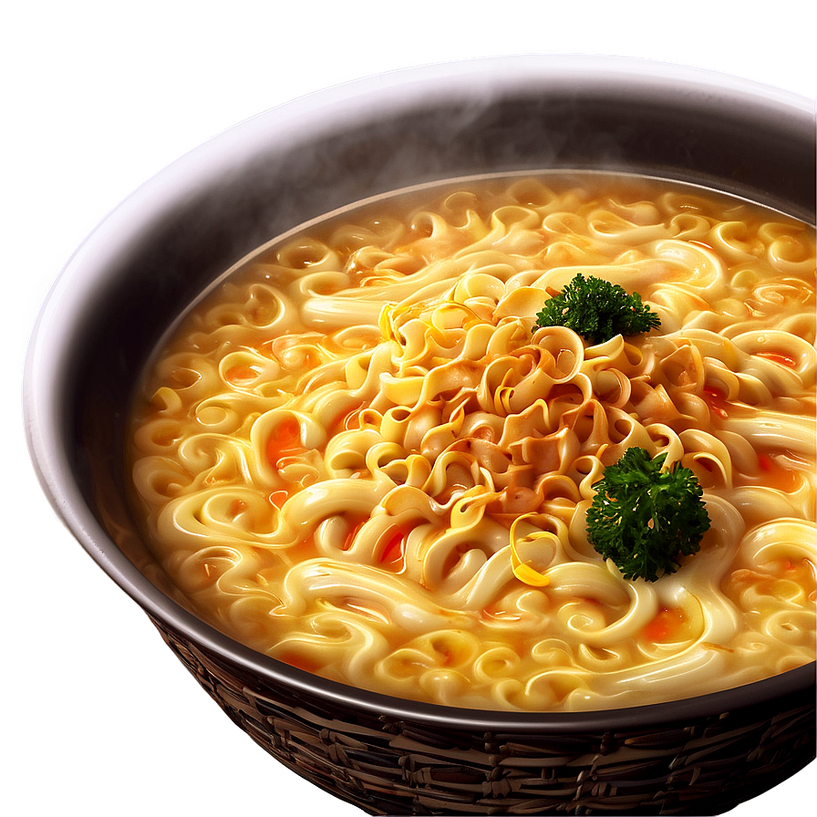 Cheesy Ramen Delight Png 05242024 PNG Image