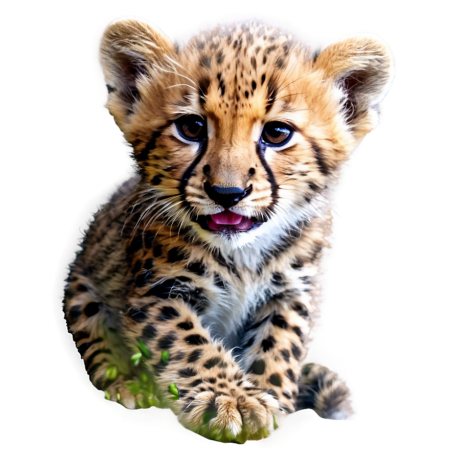 Cheetah Cub Playing Png 06112024 PNG Image