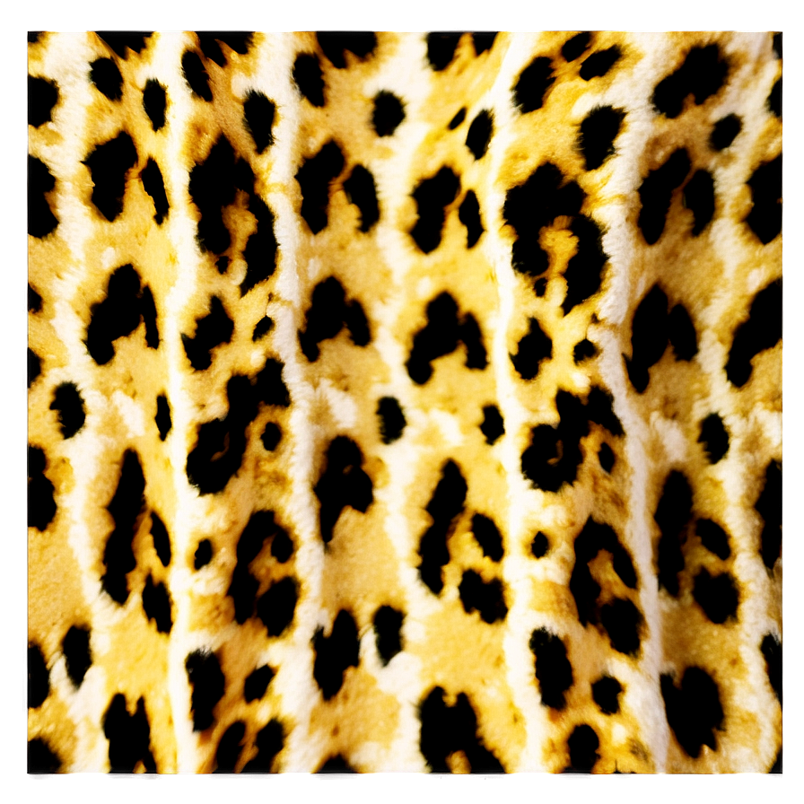 Cheetah Print Fabric Look Png 05232024 PNG Image