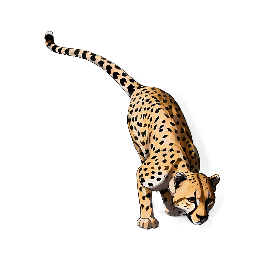 Cheetah Tail Png Hdx47 PNG Image