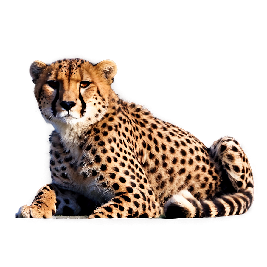 Cheetah Under The Sun Png 06112024 PNG Image