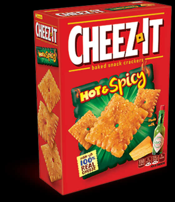 Cheez It Hotand Spicy Box PNG Image