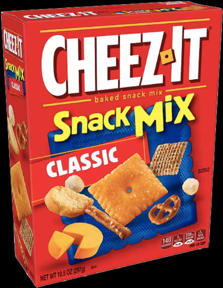 Cheez It Snack Mix Classic Box PNG Image