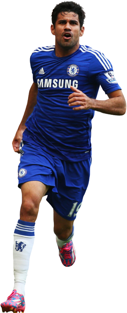 Chelsea Player In Action.png PNG Image