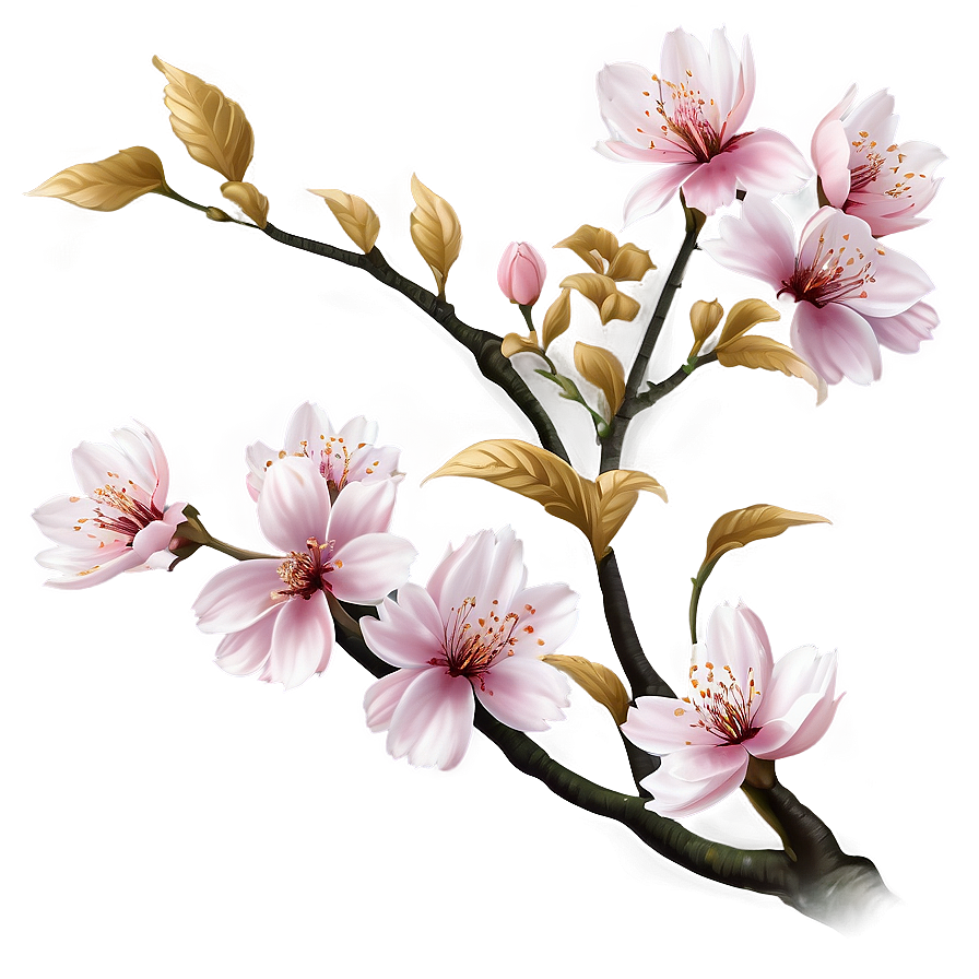 Cherry Blossom Decal Png Ods59 PNG Image