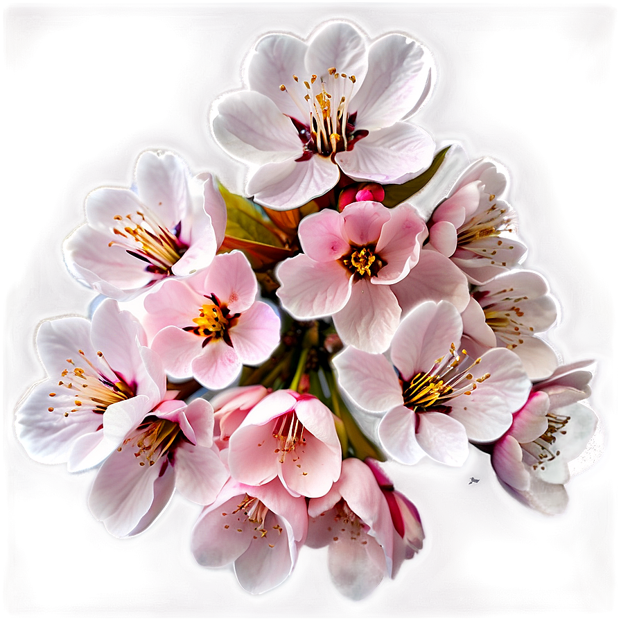 Cherry Blossom Emoji Expression Png Plw PNG Image