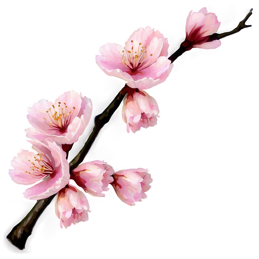 Cherry Blossom In Full Bloom Png Pgx PNG Image