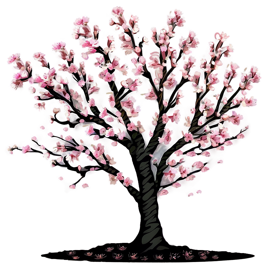 Cherry Blossom Serenity Png Wod PNG Image